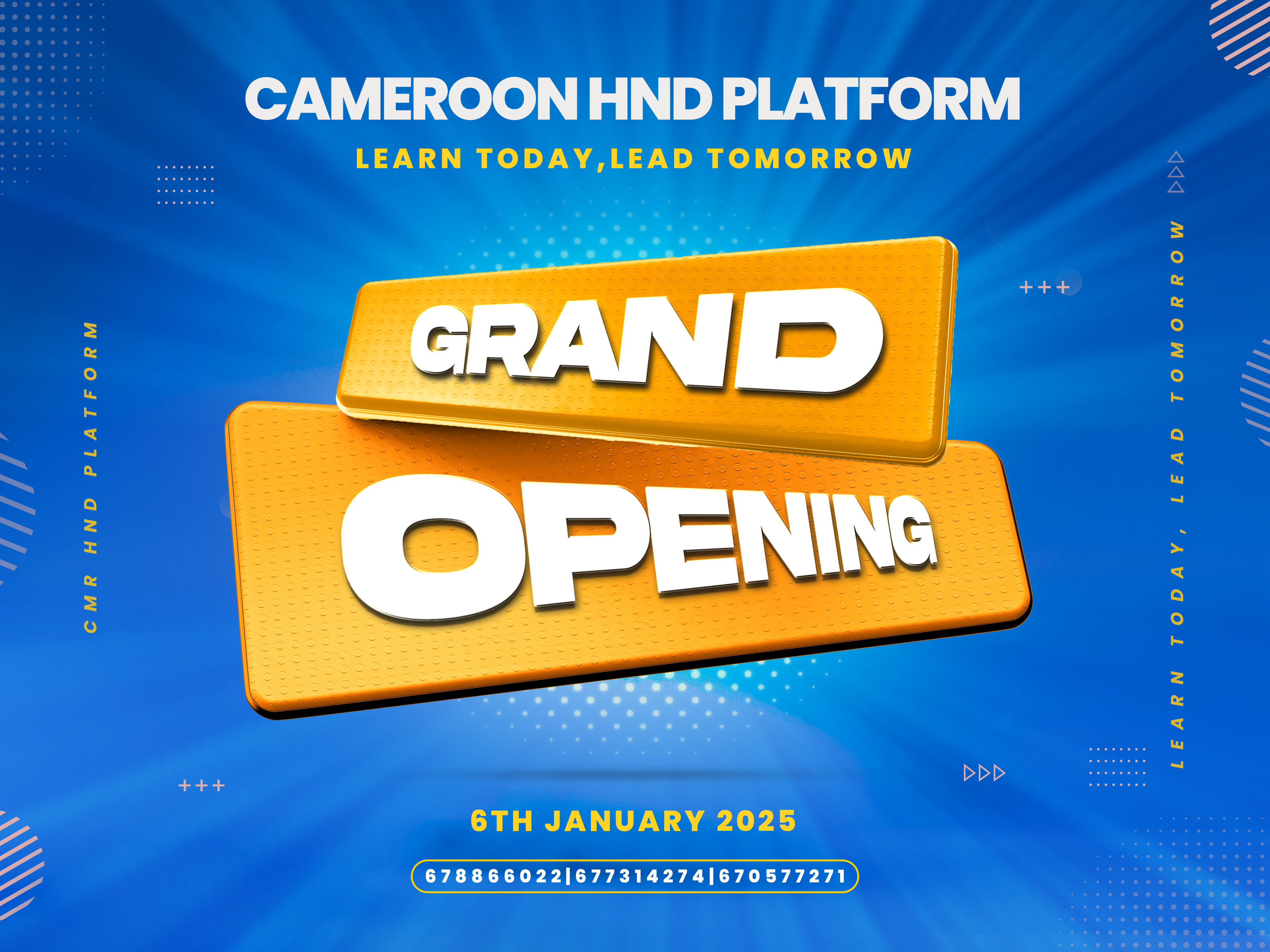 CMR HND Platform Reopening